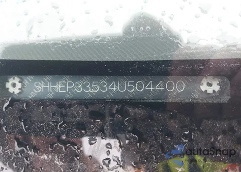 2004 Honda Civic Si z USA, uszkodzony, nr VIN SHHEP33534U504400